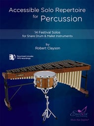 Accessible Solo Repertoire for Percussion EPRINT cover